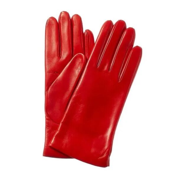 Portolano Cashmere-lined Leather Gloves - Picture 1 of 7